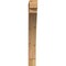 Ekena Millwork Thorton Block Rough Sawn Bracket, Western Red Cedar, 4"W x 22"D x 34"H BKT04X22X34THR05RWR - alternate 4